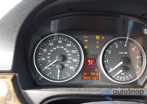 2007 BMW 328 z USA, uszkodzony, nr VIN WBAVA33547PG52116